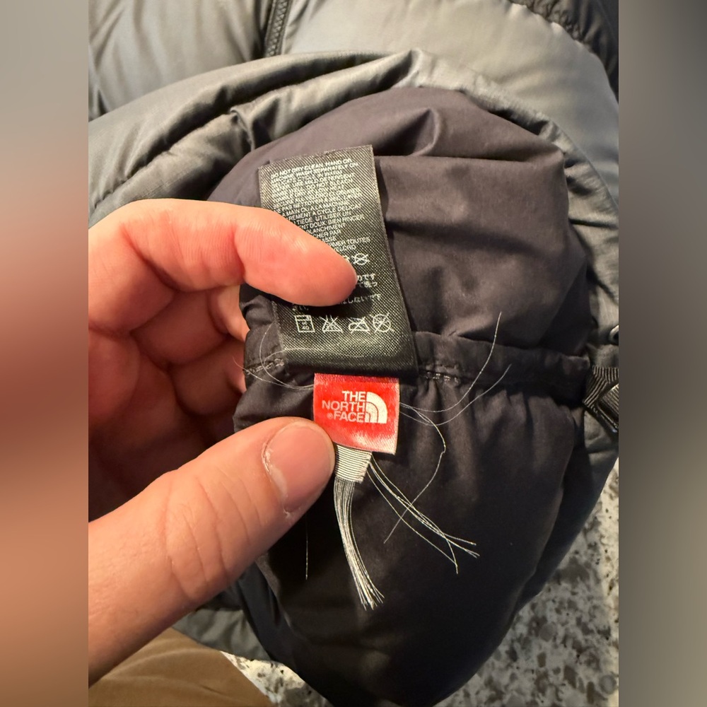 The North Face Gray Puffer Jacket - Picture 9 of 10